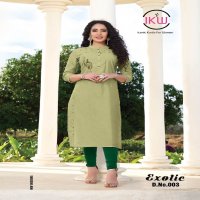 IKW Exotic Vol-1 wholesale Long Kurtis Collection