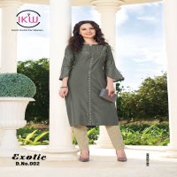 IKW Exotic Vol-1 wholesale Long Kurtis Collection