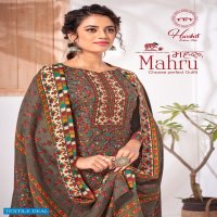 Harshit Mahru Wholesale Wool Pashmina Winter Dress Material