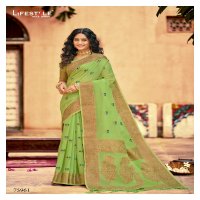 Lifestyle Manmohini Wholesale Chanderi Silk Sarees