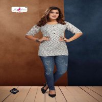 FOLK VOL-7 BY FLY FREE HEAVY RAYON SHORT TOP CATALOG