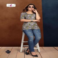 FOLK VOL-7 BY FLY FREE HEAVY RAYON SHORT TOP CATALOG