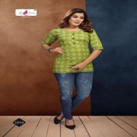 FOLK VOL-7 BY FLY FREE HEAVY RAYON SHORT TOP CATALOG