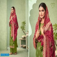 Glossy Gulnoor Wholesale Viscose Dola Jacquard Salwar Kameez