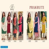 Banwery Prakruti Wholesale Readymade 3 Piece Dress