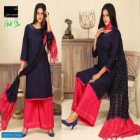 Manjeera Gold Star Wholesale Top Bottom And Dupattas