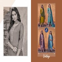 VITARA FASHION VINTAGE SILK CLASSIC TRENDY LOOK TOP PANT WITH DUPATTA CATALOG