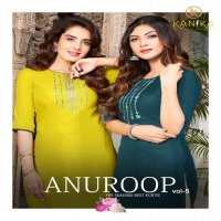 Kanika Anuroop Vol-5 Wholesale Long Kurtis Catalogs