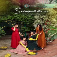 Aradhna Simonaa Vol-2 Wholesale Designer Anarkali Long Kurtis