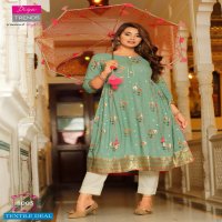 Diya Ethnicity Vol-8 Wholesale Full Ghera Long Kurtis