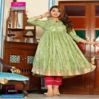 Diya Ethnicity Vol-8 Wholesale Full Ghera Long Kurtis