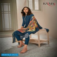Karma NC-207 Colours Wholesale Pure Muslin Salwar Kameez