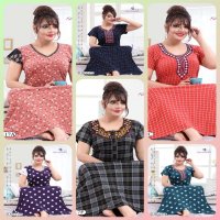 KAVYANSIKA EMBROIDERY PRINTED NIGHTY 217 WOMEN LONG NIGHTY