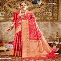 B Fine Ghunghroo Wholesale Banarasi Silk Sarees