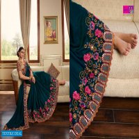 Desi Luk Pavitra Rista Vol-46 Wholesale Diwali Special Festive Sarees