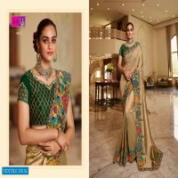 Desi Luk Pavitra Rista Vol-46 Wholesale Diwali Special Festive Sarees
