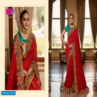 Desi Luk Pavitra Rista Vol-46 Wholesale Diwali Special Festive Sarees
