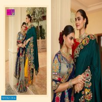 Desi Luk Pavitra Rista Vol-46 Wholesale Diwali Special Festive Sarees