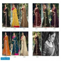 5D DESIGNER LAJRI SOFT COTTON WITH EMBROIDERY SAREES WHOLESALER