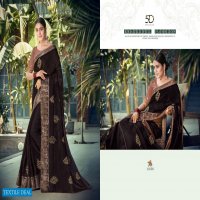 5D DESIGNER LAJRI SOFT COTTON WITH EMBROIDERY SAREES WHOLESALER