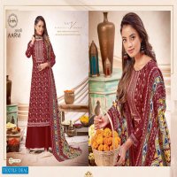 HARSHIT AARVI PASHMINA WINTER FANCY DRESS MATERIALS