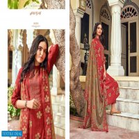 JAY VIJAY SURKH BEMBERG SILK EMBROIDERY SALWAR KAMEEZ
