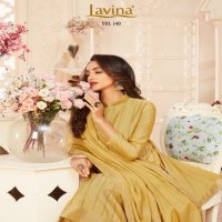 LAVINA VOL 140 CHINON EMBROIDERY PARTY WEAR SUITS ONLINE SUPPLIER