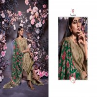 SUDRITI SANGHI WINTER WEAR PASHMINA PRINTED SALWAAR KAMEEZ