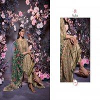 SUDRITI SANGHI WINTER WEAR PASHMINA PRINTED SALWAAR KAMEEZ
