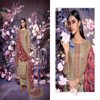 SUDRITI SANGHI WINTER WEAR PASHMINA PRINTED SALWAAR KAMEEZ