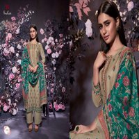 SUDRITI SANGHI WINTER WEAR PASHMINA PRINTED SALWAAR KAMEEZ