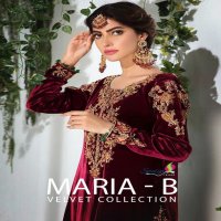Saniya Maria B Velvet Collection Wholesale Velvet Dress