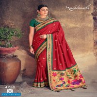 NAKKASHI RIVA 4238-4246 SERIES PAITHANI SILK ELEGANT SAREES
