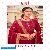 RIWAYAT BY KIVI SILK READYMADE WORK FANCY SALWAR KAMEEZ