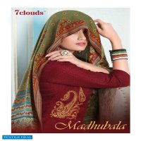 7 Clouds Madhubala wholesale Pure Pashmina Winter Dress
