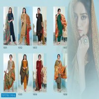 7 Clouds Madhubala wholesale Pure Pashmina Winter Dress