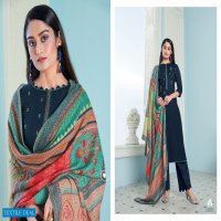 7 Clouds Madhubala wholesale Pure Pashmina Winter Dress