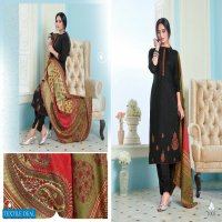 7 Clouds Madhubala wholesale Pure Pashmina Winter Dress