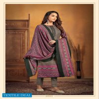 SKT Aqsha Wholesale Pashmina Winter Dress