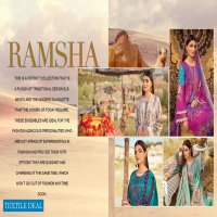 Ramsha Mashaal linen Collection Vol-1 Branded Pakistani Dress