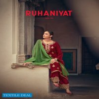 Karma Ruhaniyat Vol-3 Wholesale Silk Jacquard Top Salwar Kameez