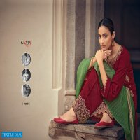 Karma Ruhaniyat Vol-3 Wholesale Silk Jacquard Top Salwar Kameez