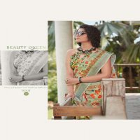 SILVER MULTY DELIGHT VOL 3 BY SHVETAMBAR CREATION LINEN SAREE EXPORTS