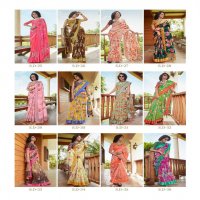 SILVER MULTY DELIGHT VOL 3 BY SHVETAMBAR CREATION LINEN SAREE EXPORTS