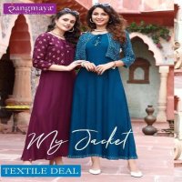 Rangmaya MY Jacket Wholesale Designer Kurti With Jacket
