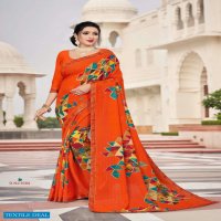 Mansarover Mishika wholesale Semi Georgette Sarees