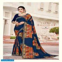 Mansarover Mishika wholesale Semi Georgette Sarees