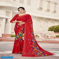 Mansarover Mishika wholesale Semi Georgette Sarees