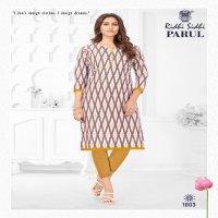 Ridhi Sidhi Parul Vol-1 Wholesale Printed Full Stitched Kurtis