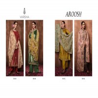 Varsha Aroosh Wholesale Pure Velvet With Embroidery Salwar Kameez